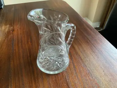 Vintage Glass Pitcher, View more