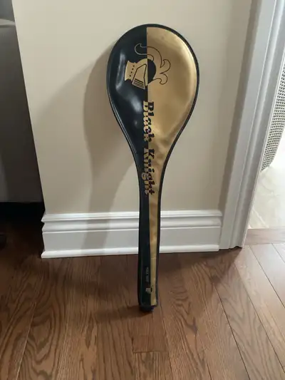 ‘Black Knight’ Badminton Racket, Cover, and Birdie, View more