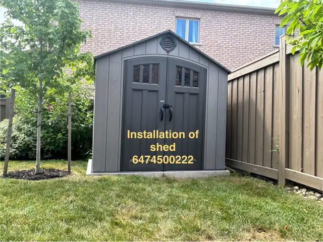 assembly of storage shed in Outdoor Tools & Storage in Markham / York Region - Image 7