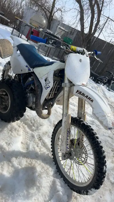 I have a 1992YZ 125 fast a little bit rough needs a front fender. It’s broken and a gas tank shroud...