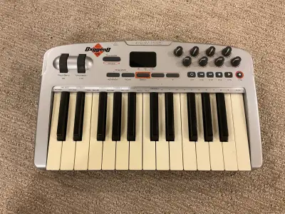 25 Key MIDI USB Keyboard Controller, View more