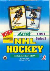1991-92 Score ... CANADIAN … SERIES 2 … BOX … HASEK, TWIST RCs?