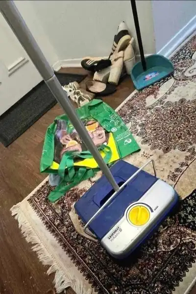 Manual Push Floor Sweeper – No Electricity Needed – Easy Cleanin, View more