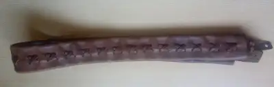 Solid Handmade Leather Guitar Strap, View more