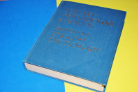 Russian English Dictionary Hardcover 758 pages Book 55000 words