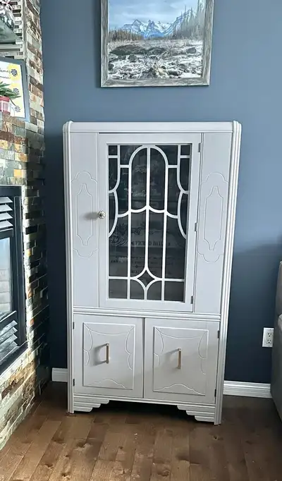 refinished antique cabinet, View more