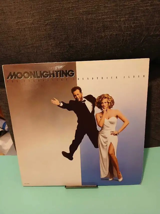 Bruce Willis moonlighting record lp like new 