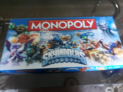 Monopoly skylanders board game complete with all pieces $35