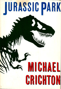 Jurassic Park 1990 Book Club Edition