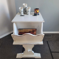  Refinished  End table, side table,  night table,  night stand  