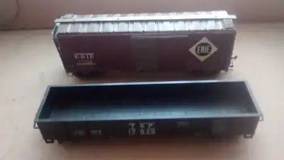2 Vintage Toy Trains, View more