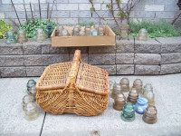 18 Antique Glass Insulators* $4 each and Minimum 6 OR $50 for 18