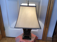Vintage Table Lamp with a Lions Motif