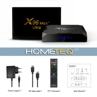 X96MAX+ULTRA 4K 4+32G Android TV Box with Best Addon Support @KW