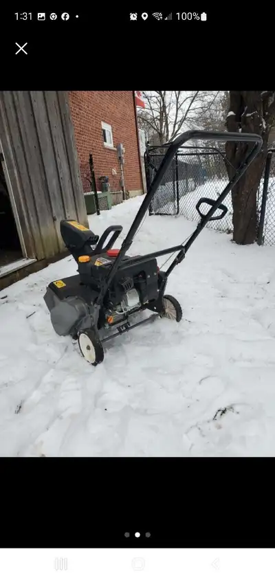 Snow blower, View more