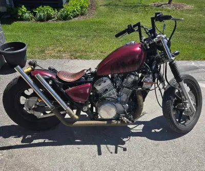 2006 Kawasaki Volcan bobber. Everything works and I have a video of it running. It does need the car...