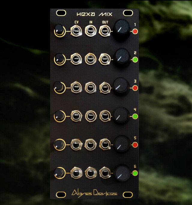 Abyss Devices Hexa Mix 6 VCA for eurorack modular dans Autre  à Ville de Montréal