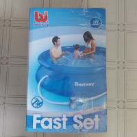 Brand new. Best way fast set 8 foot swimming pool.