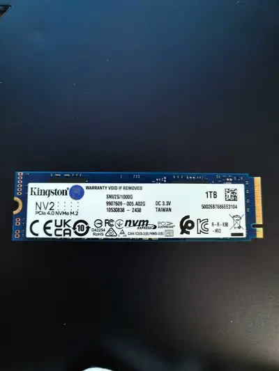 KINGSTON NV2 1TB M.2 2280 NVME PCIE INTERNAL SSD, View more