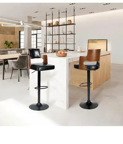 Modern Adjustable Bar Stools – Set of 2, View more