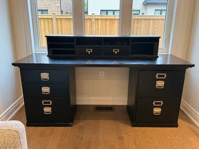 Pottery Barn Desk - Bedford model w/ hutch