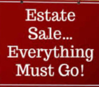 Estate Sale Moving Sat April 13