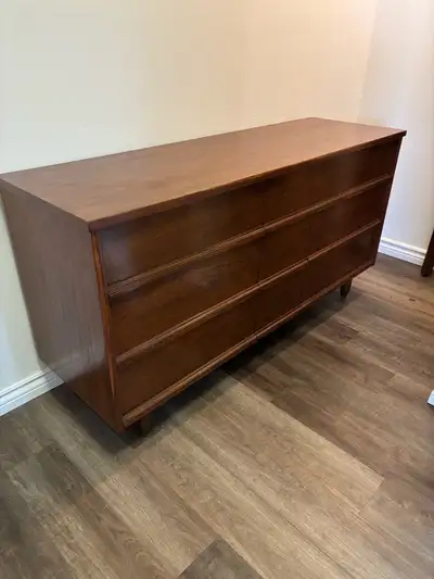VINTAGE SOLID WOOD, 9 drawer dresser, View more