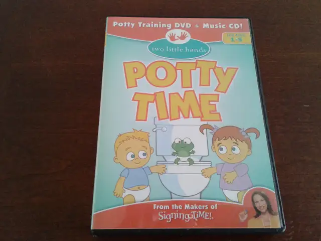 Signing Time Potty Time DVD and Music CD in Bathing & Changing in Edmonton - Image 2