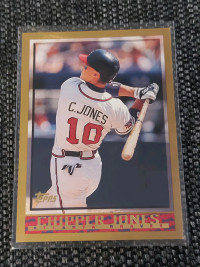 Chipper Jones baseball card