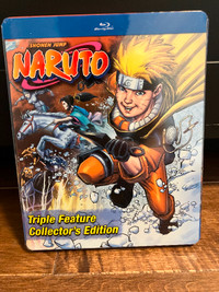 Naruto movie trilogy blu ray steelbook