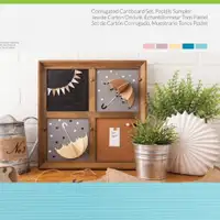 Cricut Corrugated Cardboard - Pastels Sampler