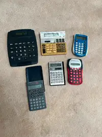 Calculators, $15 each or 2 for $25