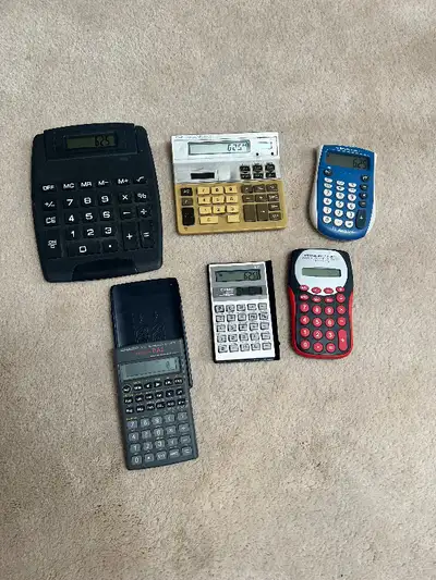 Calculators, $15 each or 2 for $25, View more
