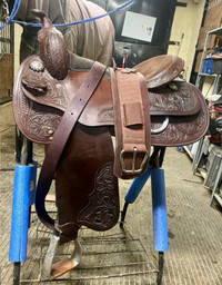 Dale Rodriguez reining saddle 