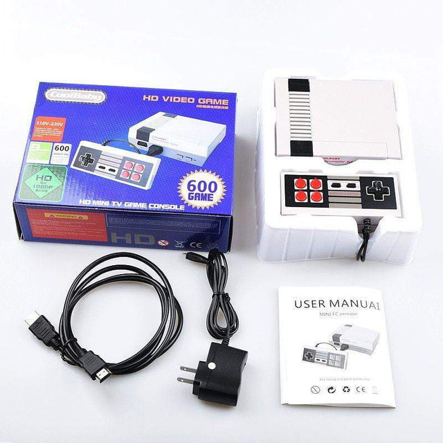Retro Console Nintendo HDMI Mini 600 Jeux Games dans Consoles classiques  à Laval/Rive Nord - Image 4