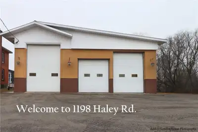Location: 1198 Haley Road, Haley Station, ON Are you looking for an exceptional commercial space to...