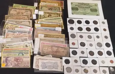 Coin & Paper Money Collection - 4000 pcs - Book Value $15,000++, View more
