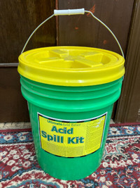 (NEW) Ultimate Acid Eater Chemical Hazmat Spill Kit
