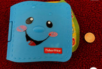 Fisher Price LAUGH & LEARN WALLET - Sounds & Songs Learning Todd
