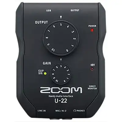 The U-22 is the essential mobile recording and performance interface, with an innovative 2-in/2-out...