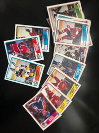 NHL - 1988 trading cards ( 43 card lot )