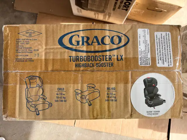 Graco TurboBooster LX Highback Booster Seat (2029 expiry) in Strollers, Carriers & Car Seats in Edmonton - Image 10