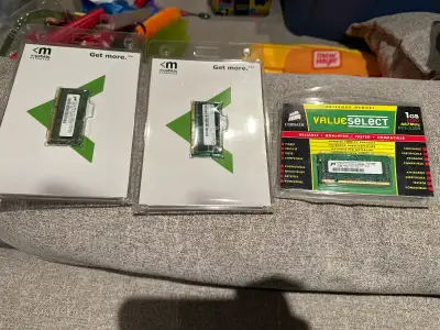 Mushkin & Corsair 1GB RAM, View more