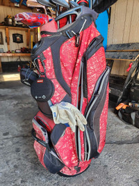 Red Ogio Golf Bag 