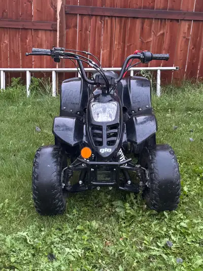 hi km selling my quad its 125 cc very nice to ride a little beat up needs new tires starter button a...