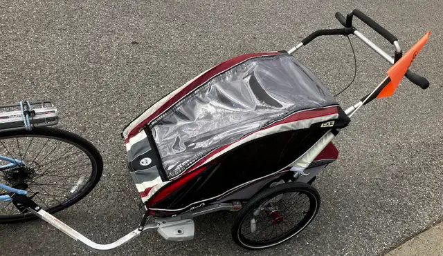 Chariot CX2 - kits jogging + vélo in Kids in Longueuil / South Shore - Image 3