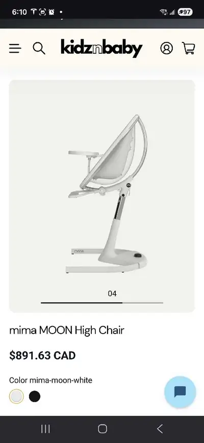 mima moon high chair - chaise haute, View more