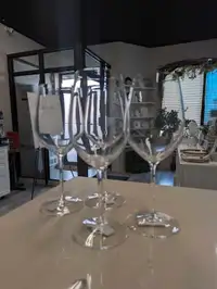 Stemmed Wine Glass 19.5oz x4