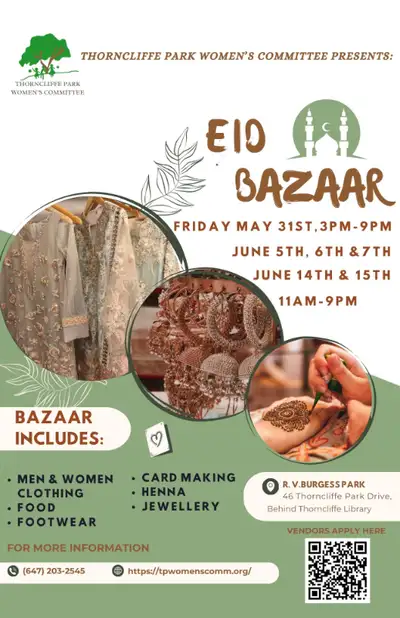 Celebrating the culture of Eid by supporting local women entrepreneurs. Visit our Eid Bazaar with yo...