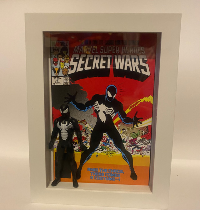 The Amazing Spider-Man 5x7 Shadow Box Marvel Comics in Arts & Collectibles in Winnipeg